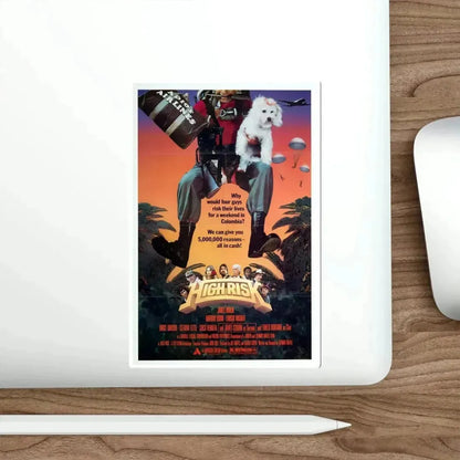 High Risk 1981 Movie Poster STICKER Vinyl Die-Cut Decal - The Sticker Space