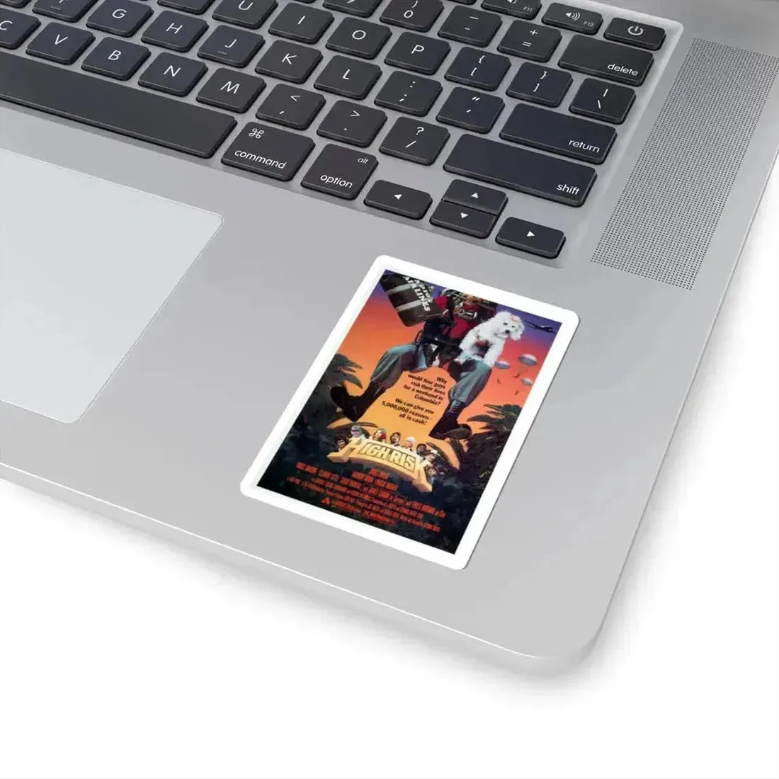 High Risk 1981 Movie Poster - STICKER Vinyl Kiss-Cut Decal - The Sticker Space