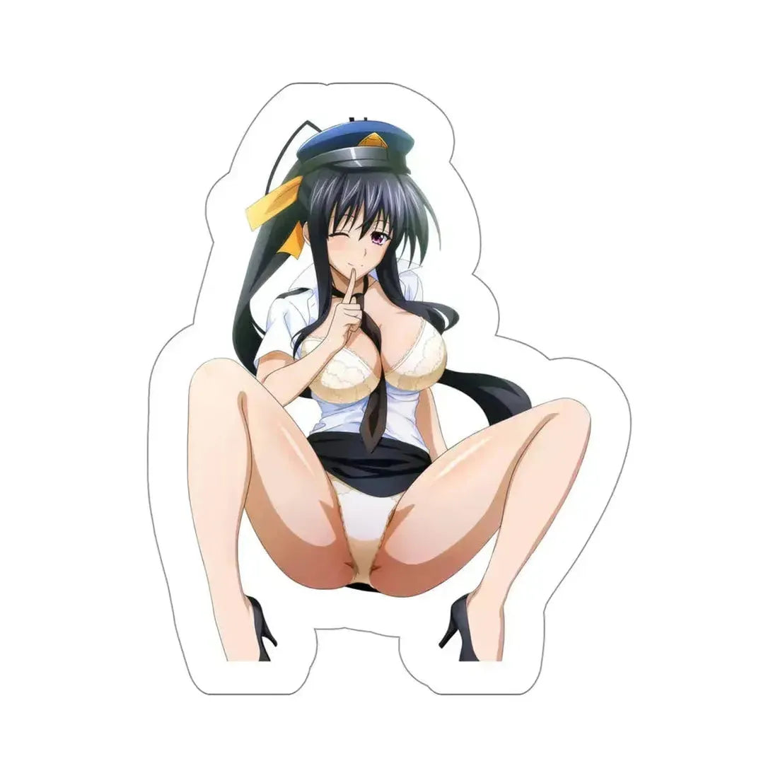 High School DxD - Akeno Himejima (Anime/Ecchi/Waifu) STICKER Vinyl Die-Cut Decal 4 Inch - The Sticker Space