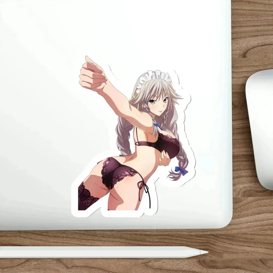 High School DxD - Grayfia Lucifuge v3 (Anime/Ecchi/Waifu) STICKER Vinyl Die-Cut Decal - The Sticker Space