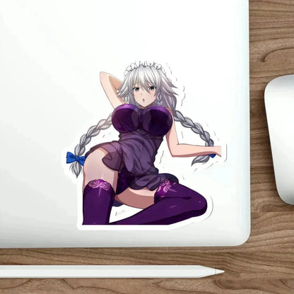High School DxD - Grayfia Lucifuge v5 (Anime/Ecchi/Waifu) STICKER Vinyl Die-Cut Decal - The Sticker Space