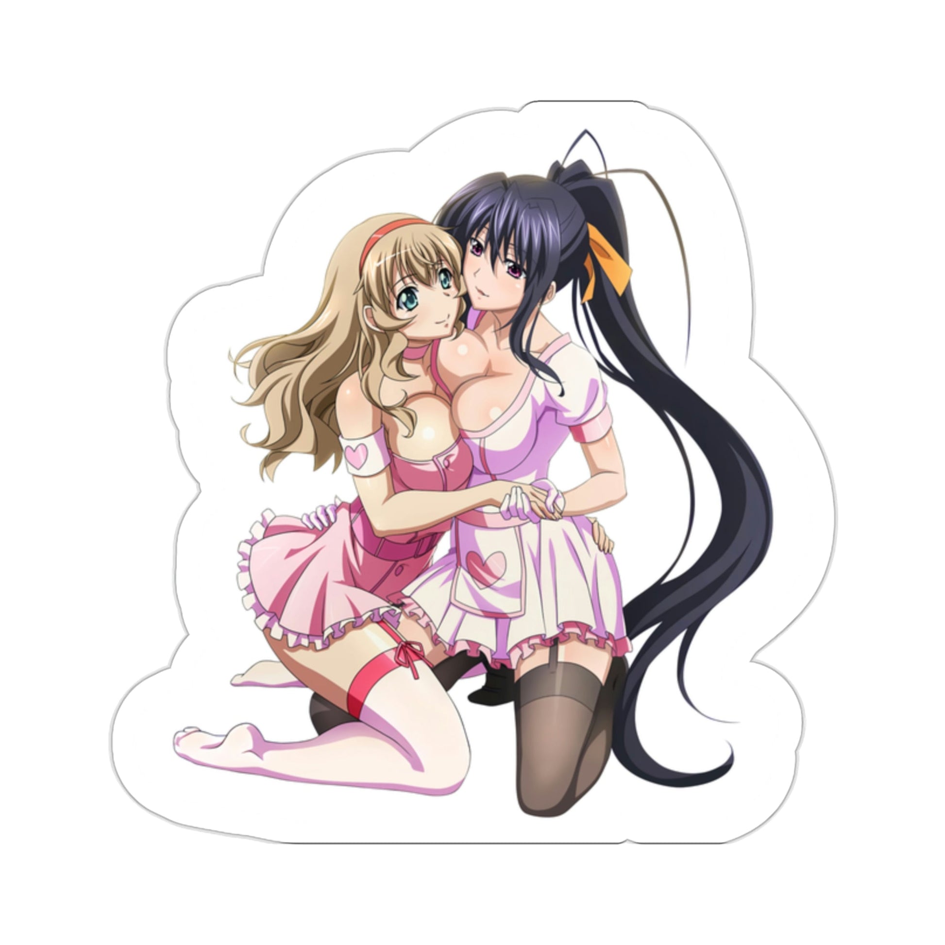 High School DxD - Ikkitousen - Himejima Akeno, Sonken Chuubou (Anime/Ecchi/Waifu) STICKER Vinyl Die-Cut Decal-2 Inch-The Sticker Space