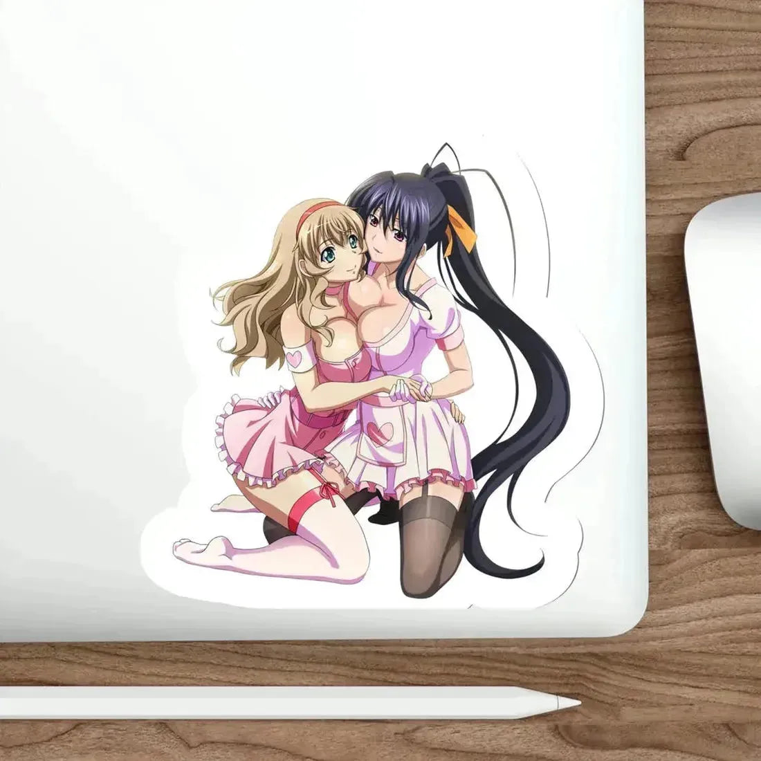 High School DxD - Ikkitousen - Himejima Akeno, Sonken Chuubou (Anime/Ecchi/Waifu) STICKER Vinyl Die-Cut Decal - The Sticker Space