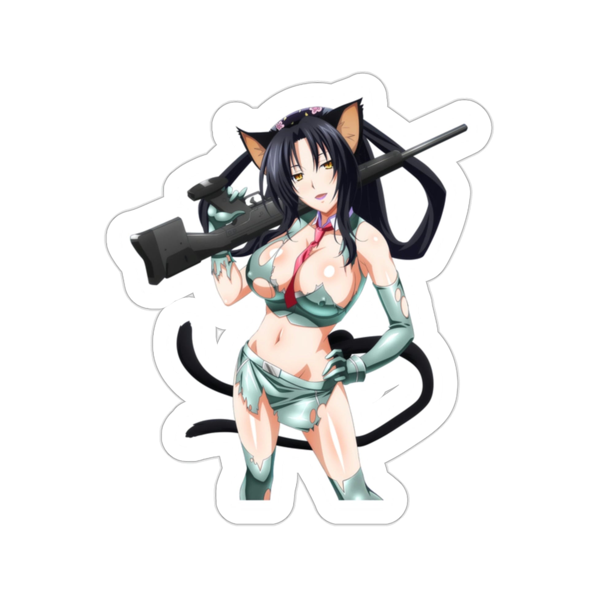 High School DxD - Kuroka (Anime/Ecchi/Waifu) STICKER Vinyl Die-Cut Decal-2 Inch-The Sticker Space