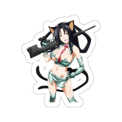 High School DxD - Kuroka (Anime/Ecchi/Waifu) STICKER Vinyl Die-Cut Decal 4 Inch - The Sticker Space