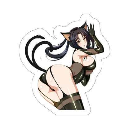 High School DxD - Kuroka v2 (Anime/Ecchi/Waifu) STICKER Vinyl Die-Cut Decal - The Sticker Space