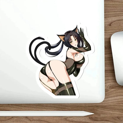 High School DxD - Kuroka v2 (Anime/Ecchi/Waifu) STICKER Vinyl Die-Cut Decal - The Sticker Space