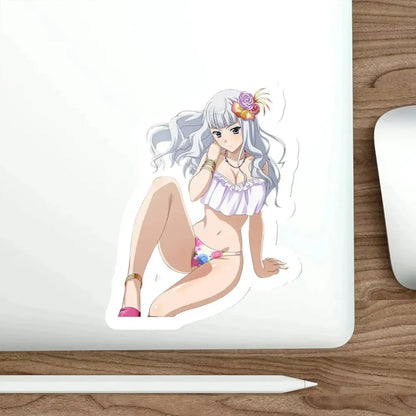 High School DxD - Momo Hanakai v3 (Anime/Ecchi/Waifu) STICKER Vinyl Die-Cut Decal - The Sticker Space