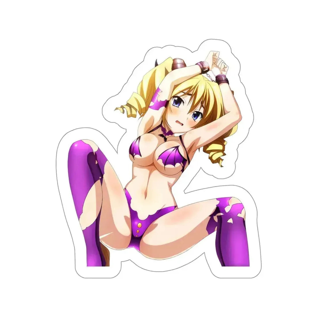 High School DxD - Ravel Phenex v3 (Anime/Ecchi/Waifu) STICKER Vinyl Die-Cut Decal 4 Inch - The Sticker Space