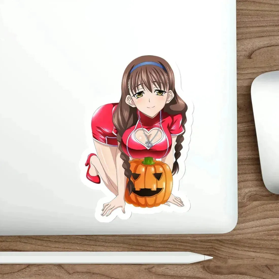 High School DxD - Reya Kusaka v2 (Anime/Ecchi/Waifu) STICKER Vinyl Die-Cut Decal - The Sticker Space