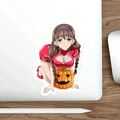High School DxD - Reya Kusaka v2 (Anime/Ecchi/Waifu) STICKER Vinyl Die-Cut Decal - The Sticker Space
