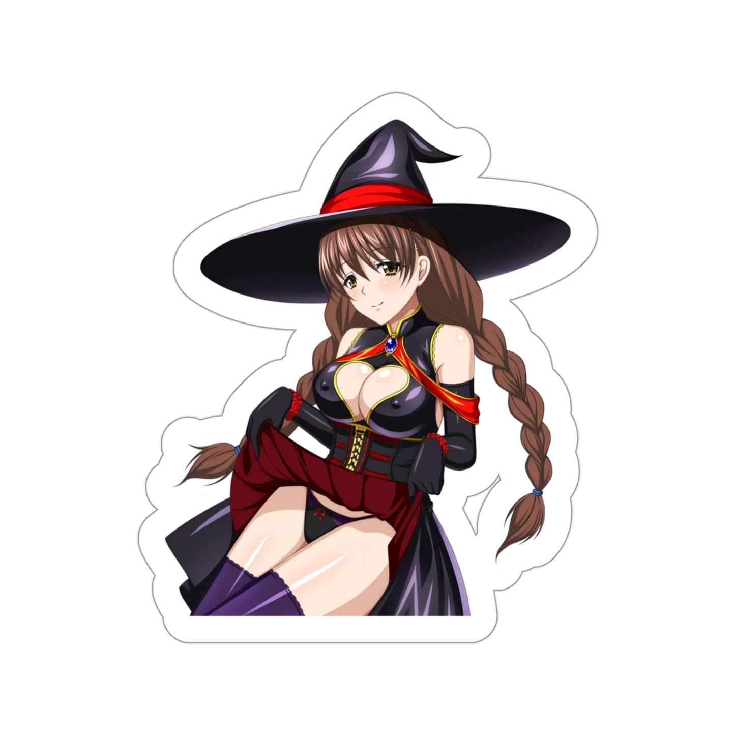 High School DxD - Reya Kusaka v4 (Anime/Ecchi/Waifu) STICKER Vinyl Die-Cut Decal-3 Inch-The Sticker Space