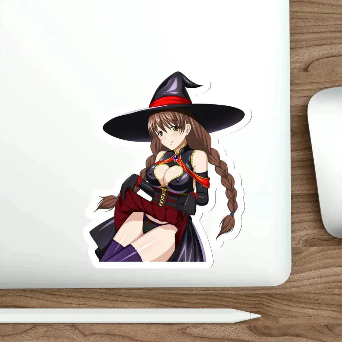 High School DxD - Reya Kusaka v4 (Anime/Ecchi/Waifu) STICKER Vinyl Die-Cut Decal - The Sticker Space