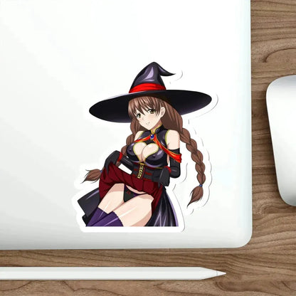 High School DxD - Reya Kusaka v4 (Anime/Ecchi/Waifu) STICKER Vinyl Die-Cut Decal - The Sticker Space