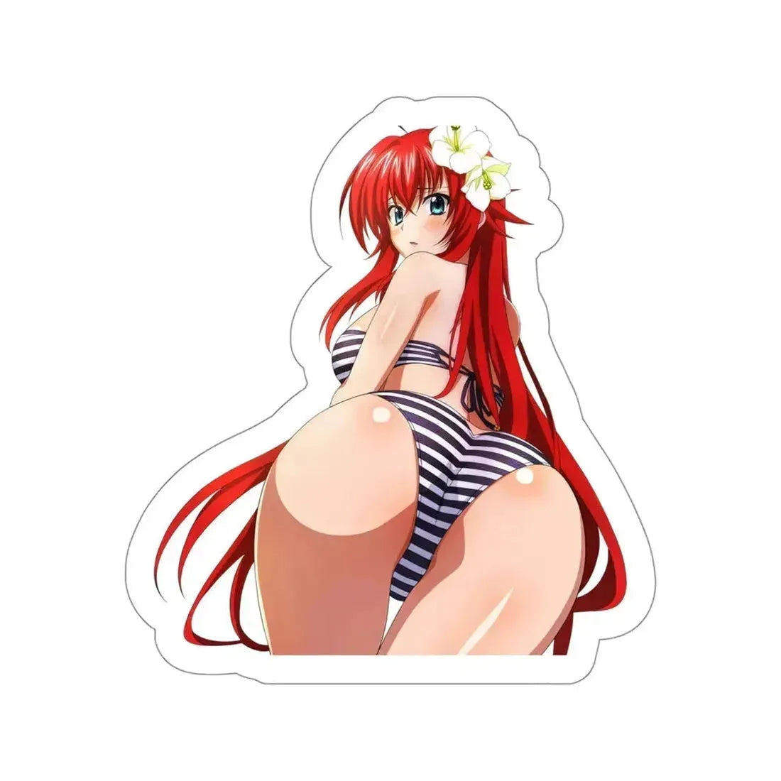 High School DxD - Rias Gremory v2 (Anime/Ecchi/Waifu) STICKER Vinyl Die-Cut Decal 4 Inch - The Sticker Space