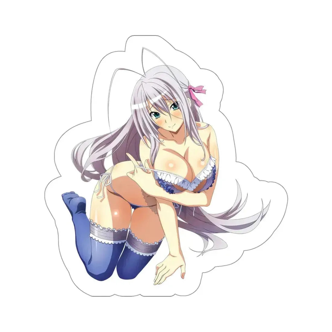 High School DxD - Rossweisse v2 (Anime/Ecchi/Waifu) STICKER Vinyl Die-Cut Decal 4 Inch - The Sticker Space
