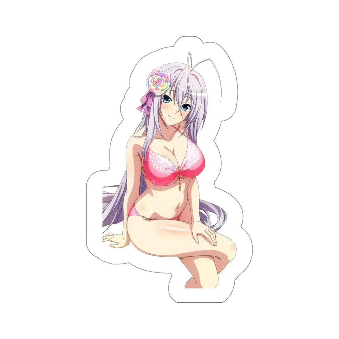 High School DxD - Rossweisse v4 (Anime/Ecchi/Waifu) STICKER Vinyl Die-Cut Decal 4 Inch - The Sticker Space