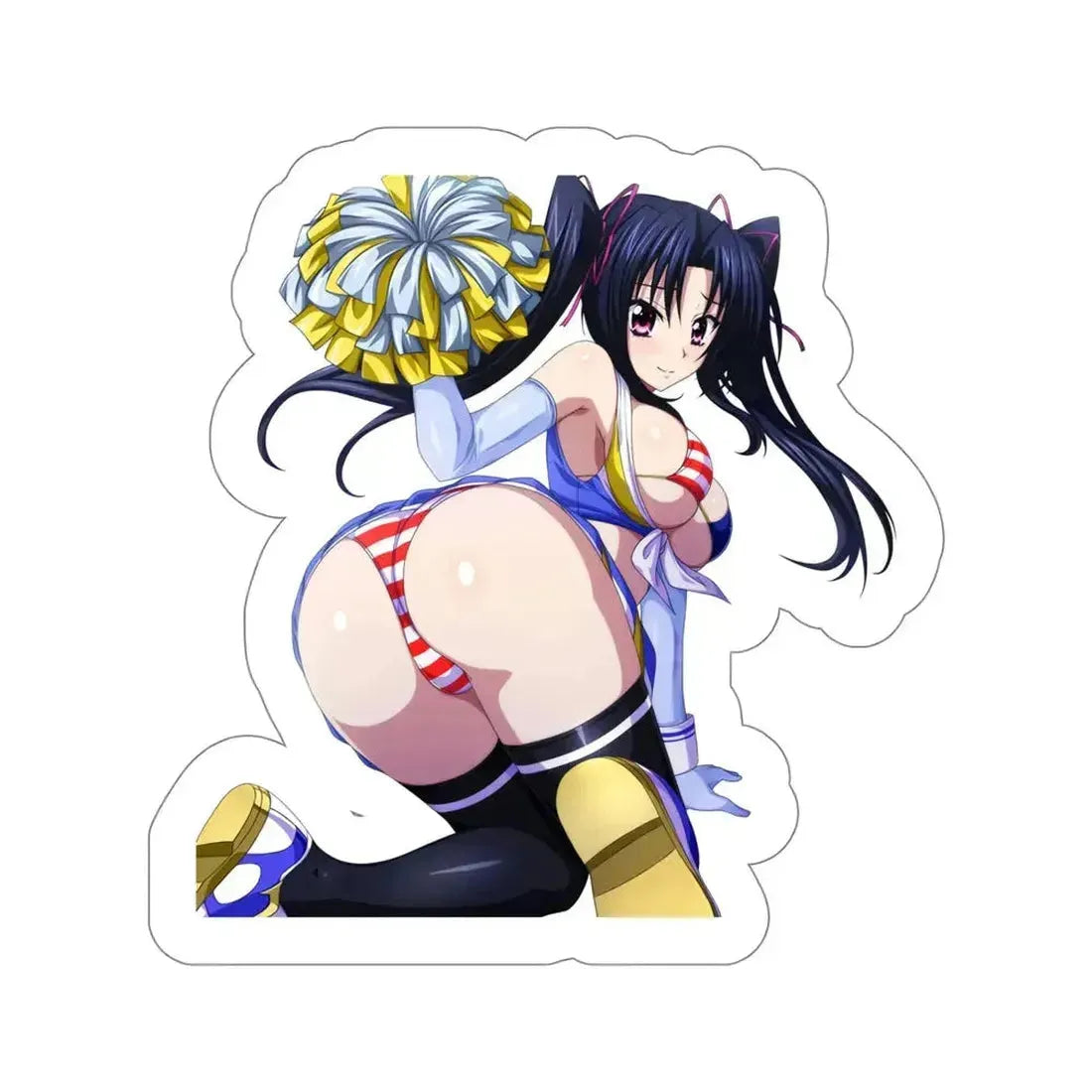 High School DxD - Serafall Leviathan v4 (Anime/Ecchi/Waifu) STICKER Vinyl Die-Cut Decal 5 Inch - The Sticker Space
