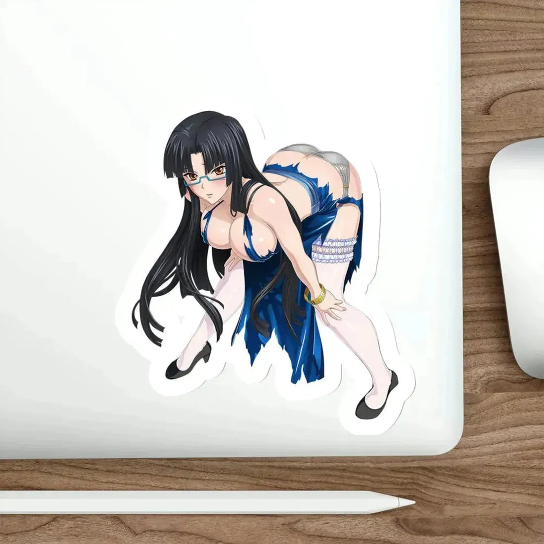 High School DxD - Tsubaki Shinra (Anime/Ecchi/Waifu) STICKER Vinyl Die-Cut Decal - The Sticker Space