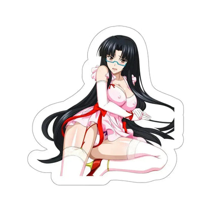 High School DxD - Tsubaki Shinra v3 (Anime/Ecchi/Waifu) STICKER Vinyl Die-Cut Decal 4 Inch - The Sticker Space