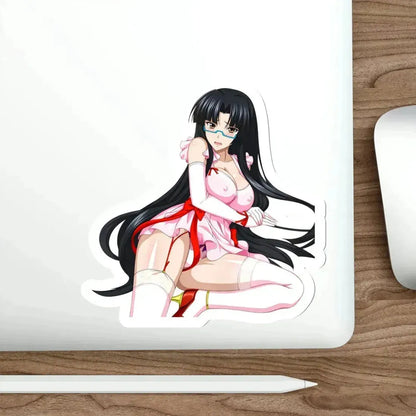 High School DxD - Tsubaki Shinra v3 (Anime/Ecchi/Waifu) STICKER Vinyl Die-Cut Decal - The Sticker Space