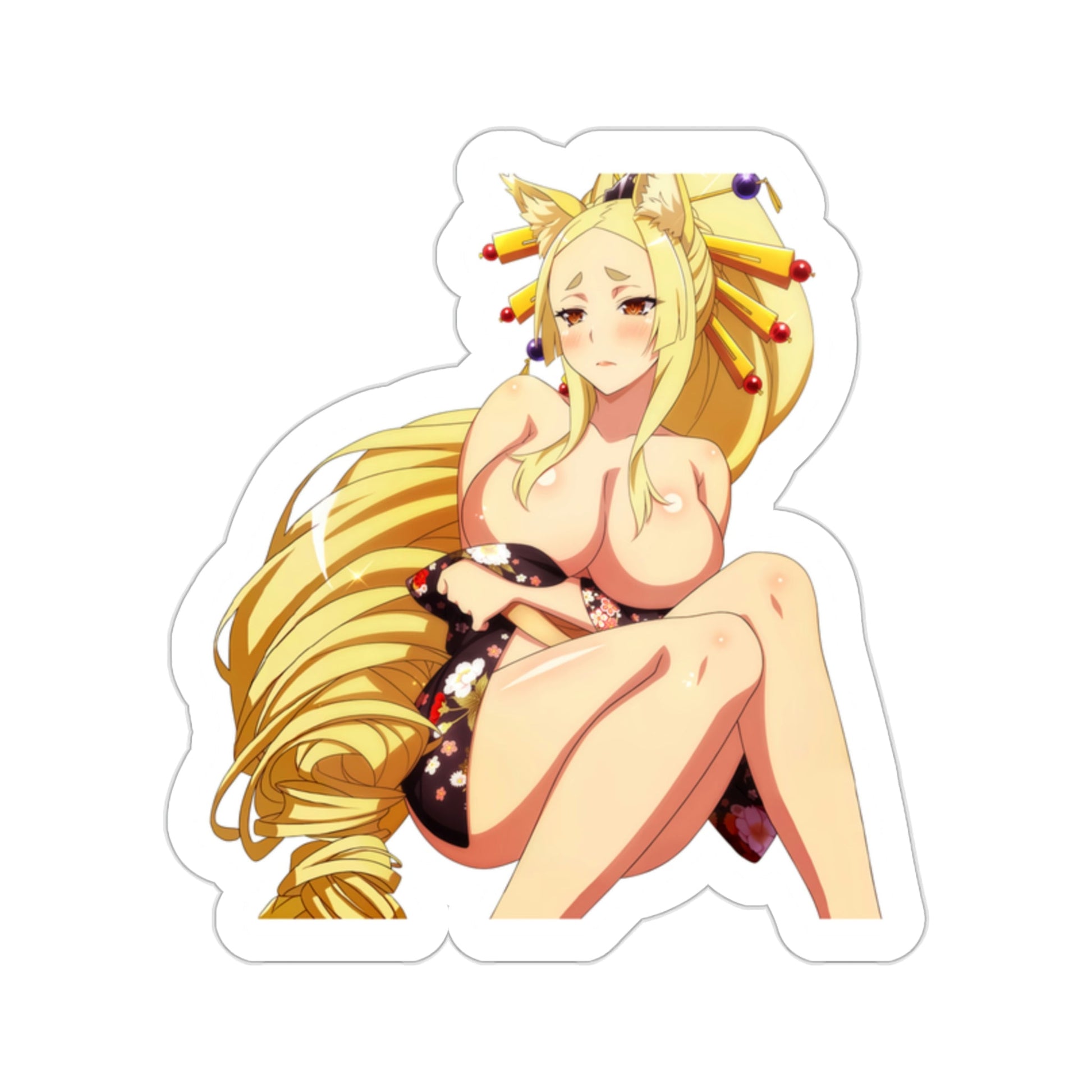 High School DxD - Yasaka (Anime/Ecchi/Waifu) STICKER Vinyl Die-Cut Decal-2 Inch-The Sticker Space