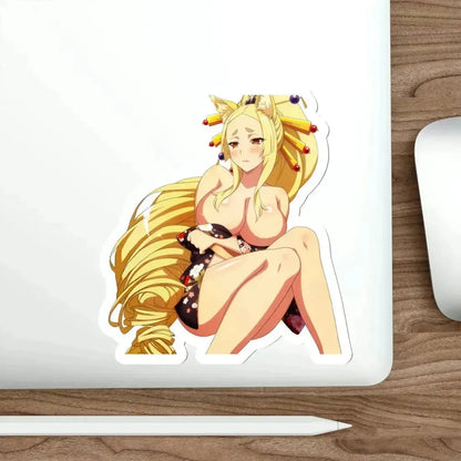High School DxD - Yasaka (Anime/Ecchi/Waifu) STICKER Vinyl Die-Cut Decal - The Sticker Space