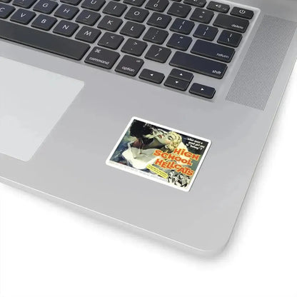 High School Hellcats 1958 Movie Poster - STICKER Vinyl Kiss-Cut Decal - The Sticker Space