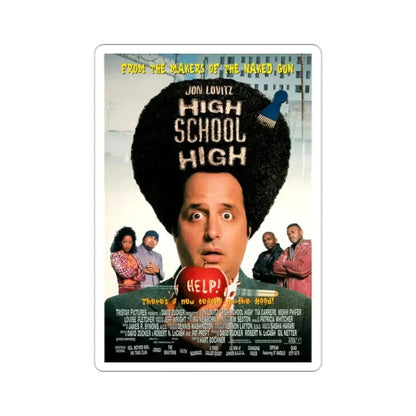 High School High 1996 Movie Poster STICKER Vinyl Die-Cut Decal - The Sticker Space