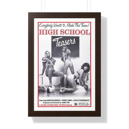 HIGH SCHOOL TEASERS 1978 - Framed Movie Poster-16″ x 24″-The Sticker Space