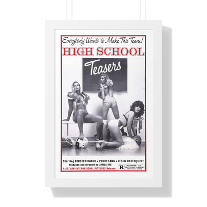 HIGH SCHOOL TEASERS 1978 - Framed Movie Poster-16″ x 24″-The Sticker Space