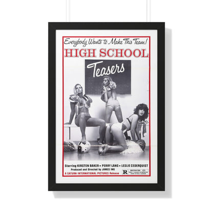 HIGH SCHOOL TEASERS 1978 - Framed Movie Poster-20" x 30"-The Sticker Space