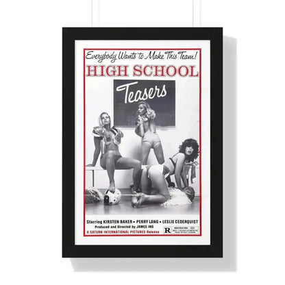 HIGH SCHOOL TEASERS 1978 - Framed Movie Poster - The Sticker Space