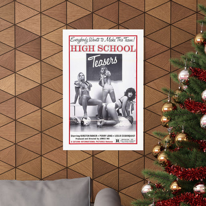 HIGH SCHOOL TEASERS 1978 - Paper Movie Poster-The Sticker Space