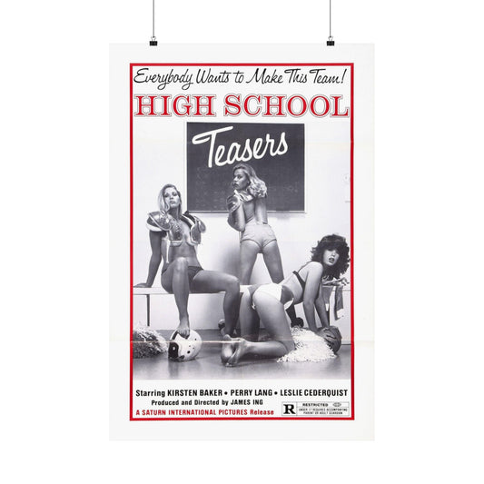 HIGH SCHOOL TEASERS 1978 - Paper Movie Poster-24″ x 36″-The Sticker Space