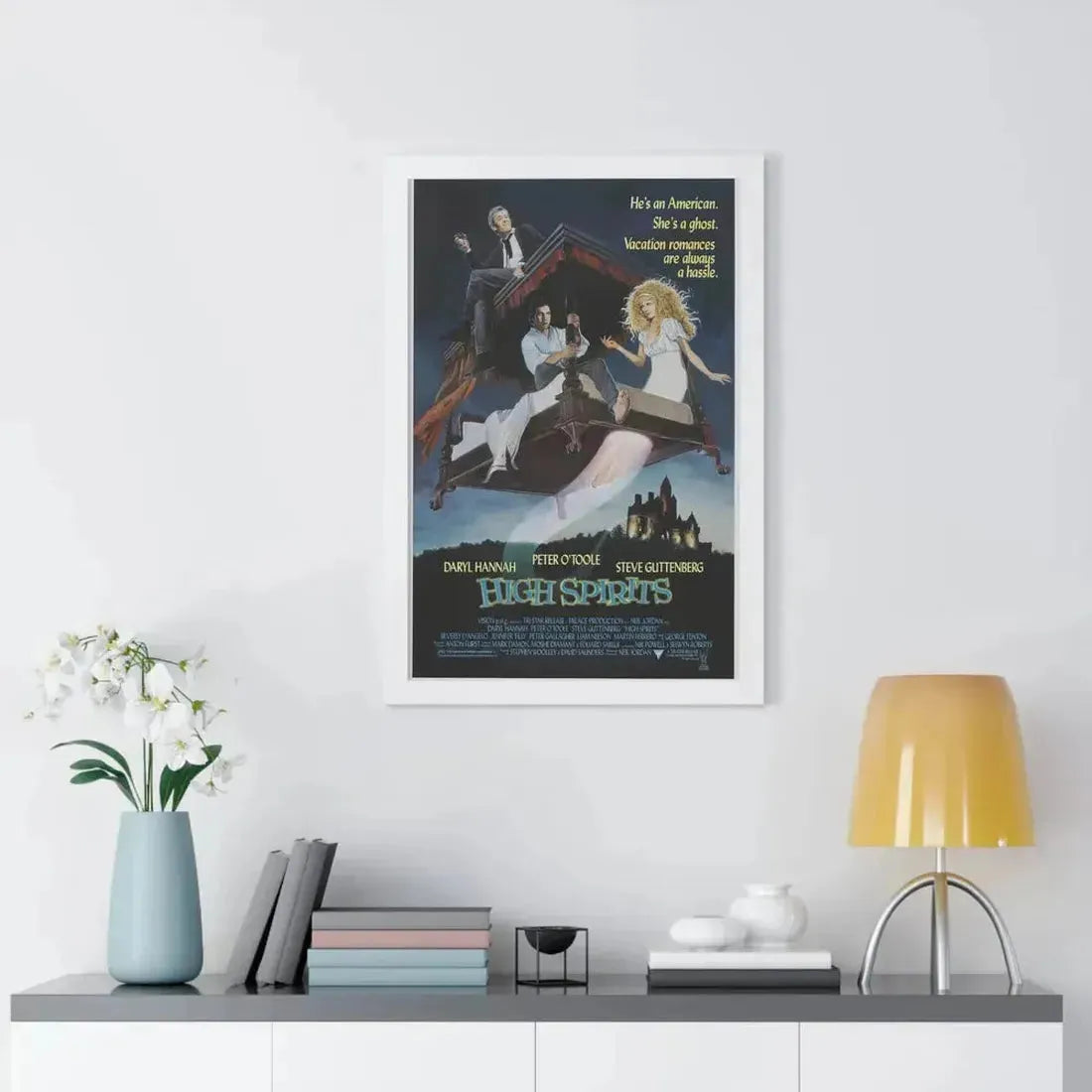 HIGH SPIRITS 1988 - Framed Movie Poster - The Sticker Space