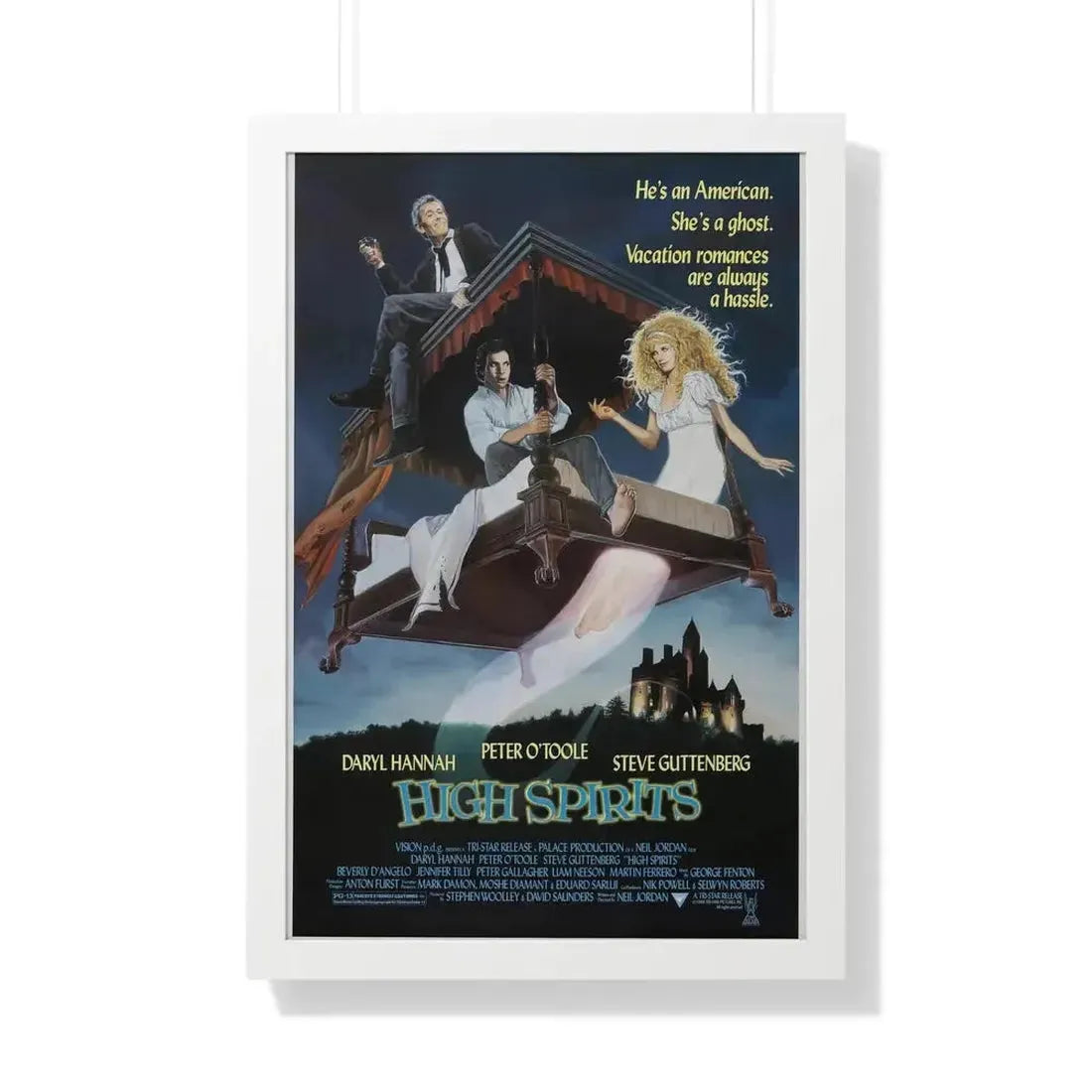 HIGH SPIRITS 1988 - Framed Movie Poster - The Sticker Space
