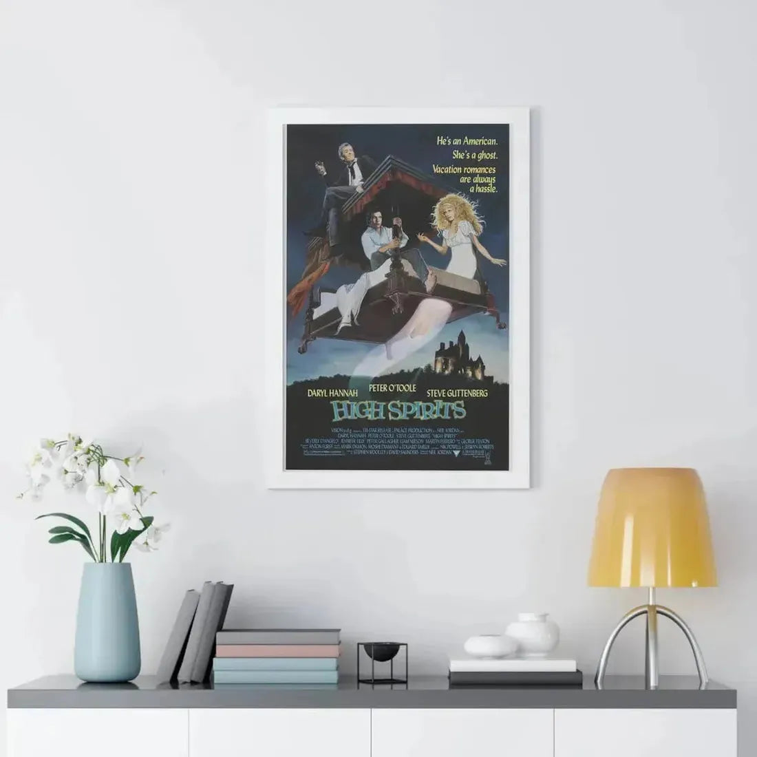 HIGH SPIRITS 1988 - Framed Movie Poster - The Sticker Space