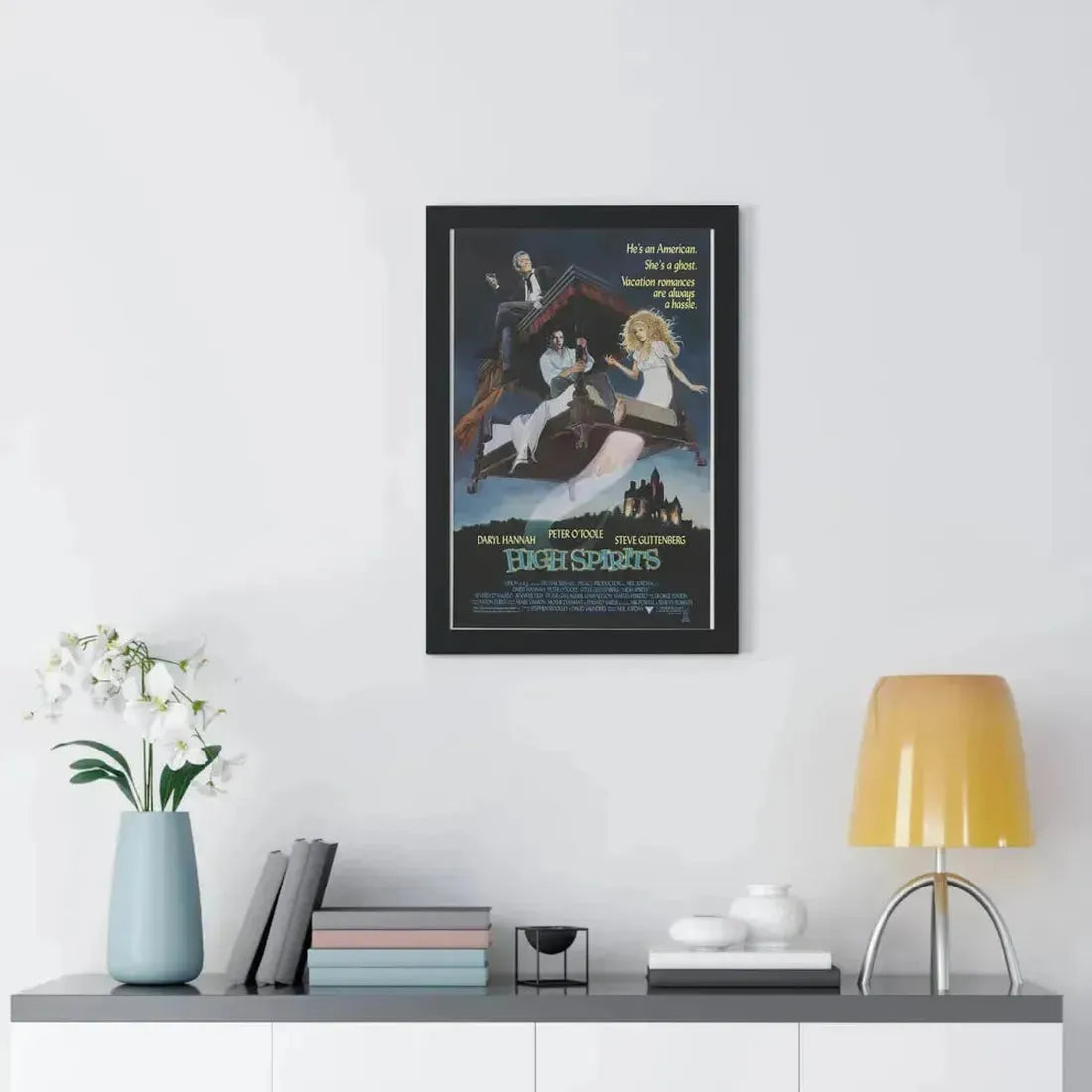 HIGH SPIRITS 1988 - Framed Movie Poster - The Sticker Space