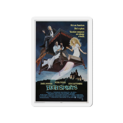 HIGH SPIRITS 1988 Movie Poster - Die-Cut Magnet-3" x 3"-The Sticker Space