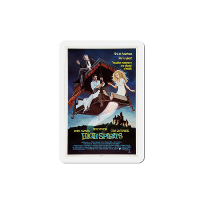 High Spirits 1988 Movie Poster Die-Cut Magnet-4" x 4"-The Sticker Space