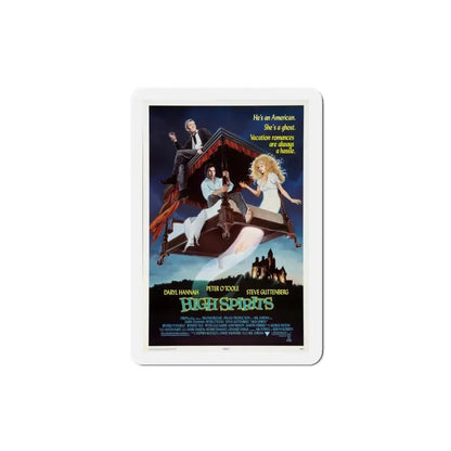 High Spirits 1988 Movie Poster Refrigerator Magnet 3 Inch - The Sticker Space