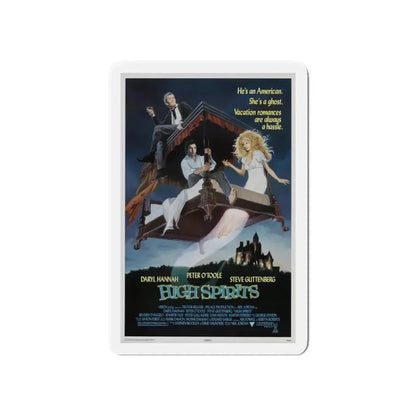 HIGH SPIRITS 1988 Movie Poster - Refrigerator Magnet 6 Inch - The Sticker Space