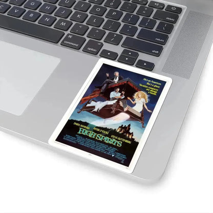 High Spirits 1988 Movie Poster - STICKER Vinyl Kiss-Cut Decal - The Sticker Space