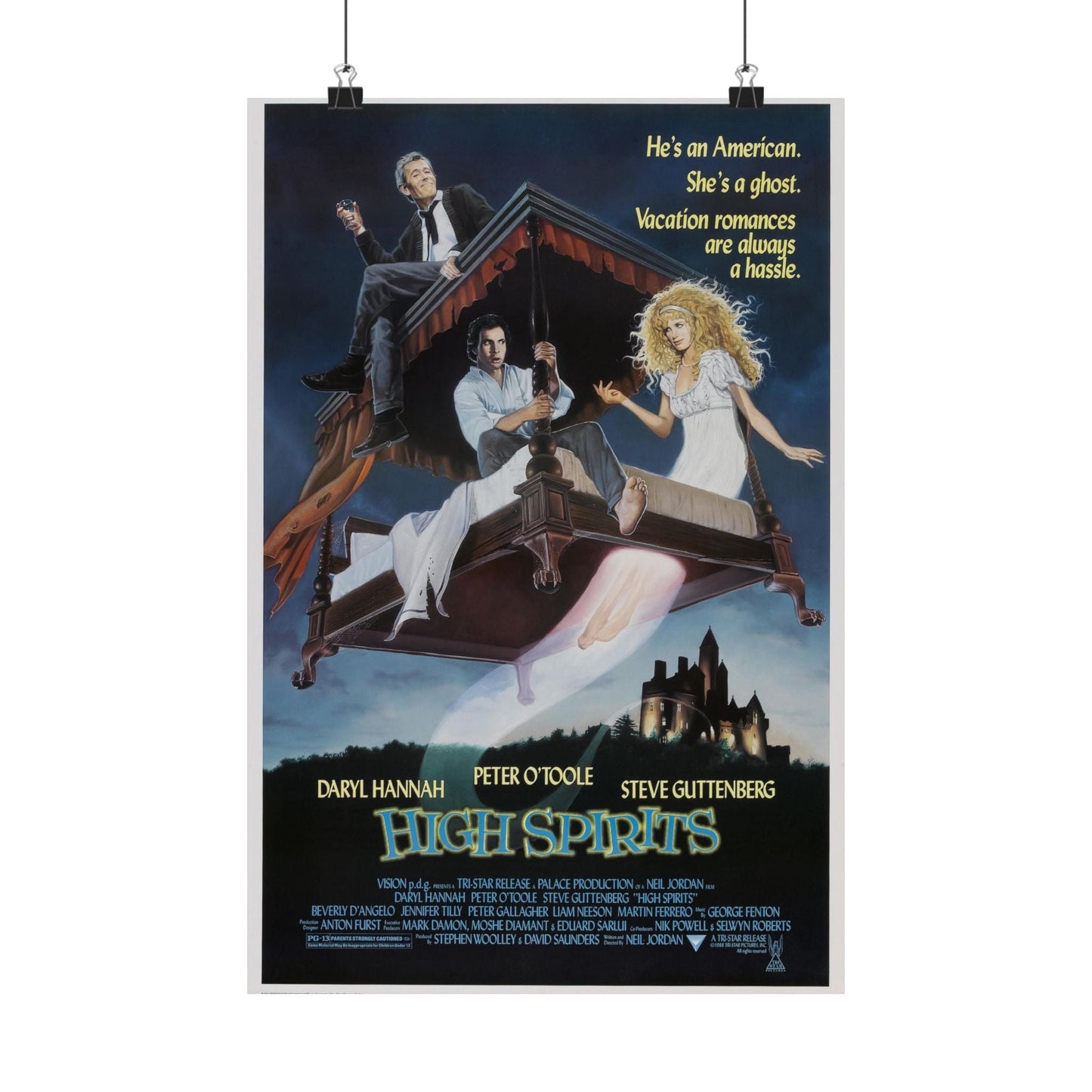 HIGH SPIRITS 1988 - Paper Movie Poster-12″ x 18″-The Sticker Space