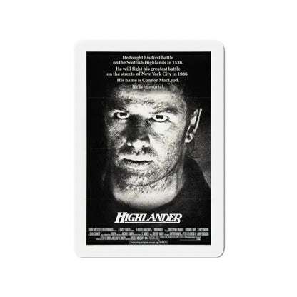 HIGHLANDER 1986 Movie Poster - Refrigerator Magnet 3 Inch - The Sticker Space
