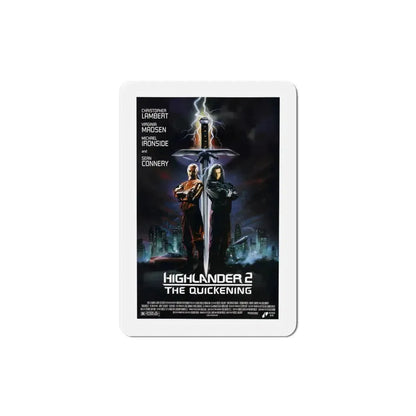 Highlander II The Quickening 1991 Movie Poster Refrigerator Magnet 4 Inch - The Sticker Space