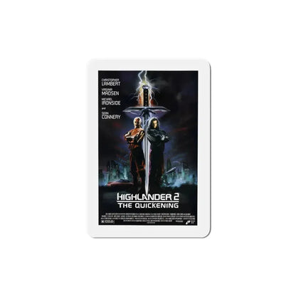 Highlander II The Quickening 1991 Movie Poster Refrigerator Magnet - The Sticker Space