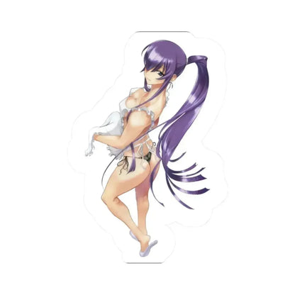 Highschool Of The Dead Busujima Saeko 1 (Anime/Ecchi) STICKER Vinyl Kiss-Cut Decal 2 Inch White - The Sticker Space