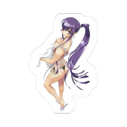 Highschool Of The Dead Busujima Saeko 1 (Anime/Ecchi) STICKER Vinyl Kiss-Cut Decal 6 Inch White - The Sticker Space
